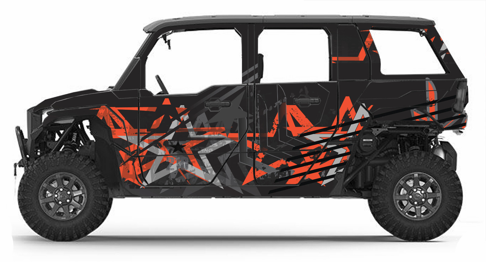 Custom ADV 1000 graphics kit on a Polaris XPEDITION