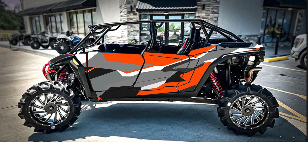 Grapfix XP 4 graphics kit on a Polaris RZR
