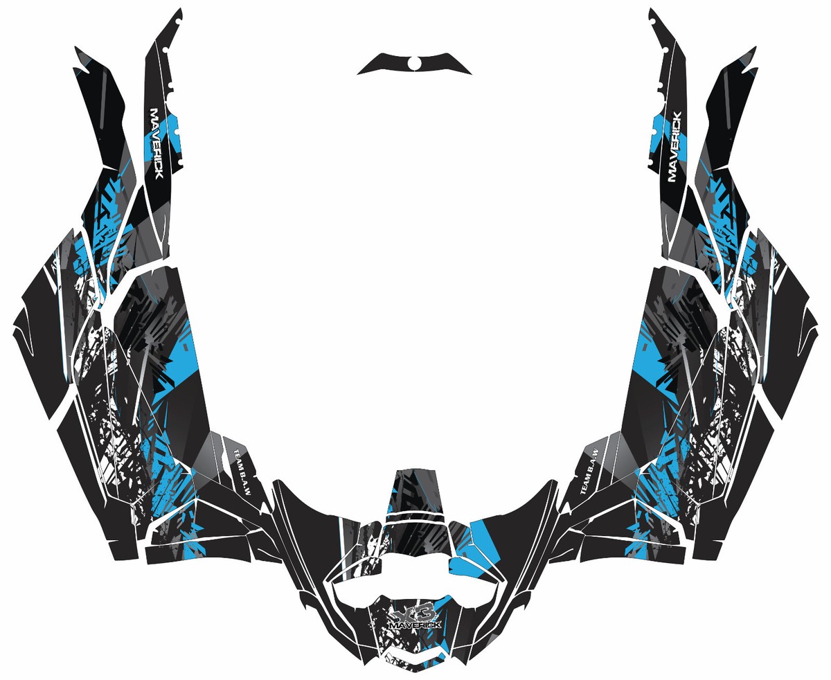 005 graphics kit on a Can-Am Maverick X3
