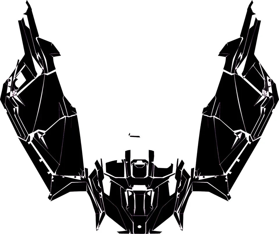 4 digital template for Polaris RZR Pro XP