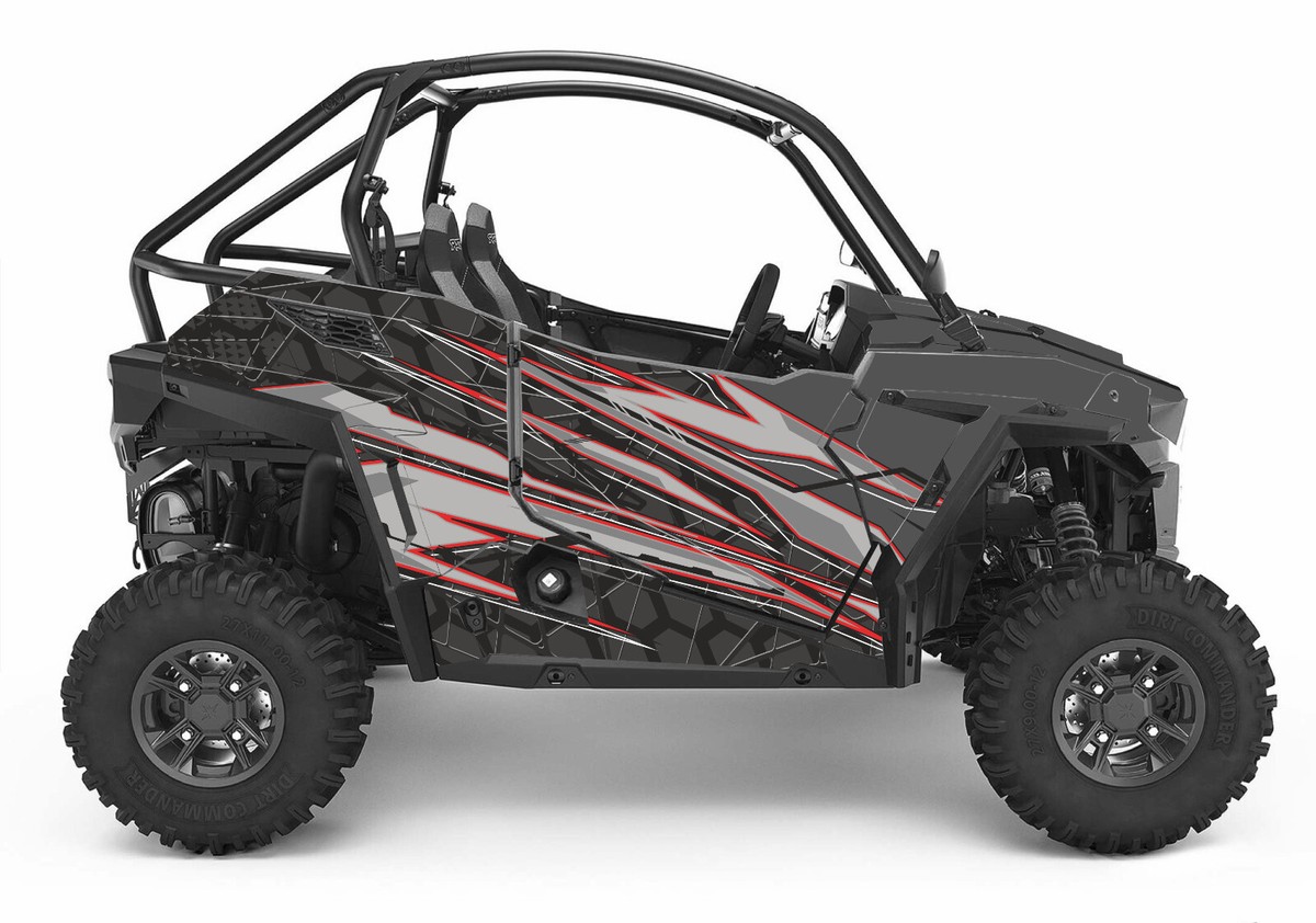 Grapfix 21+ Trail S graphics kit on a Polaris RZR