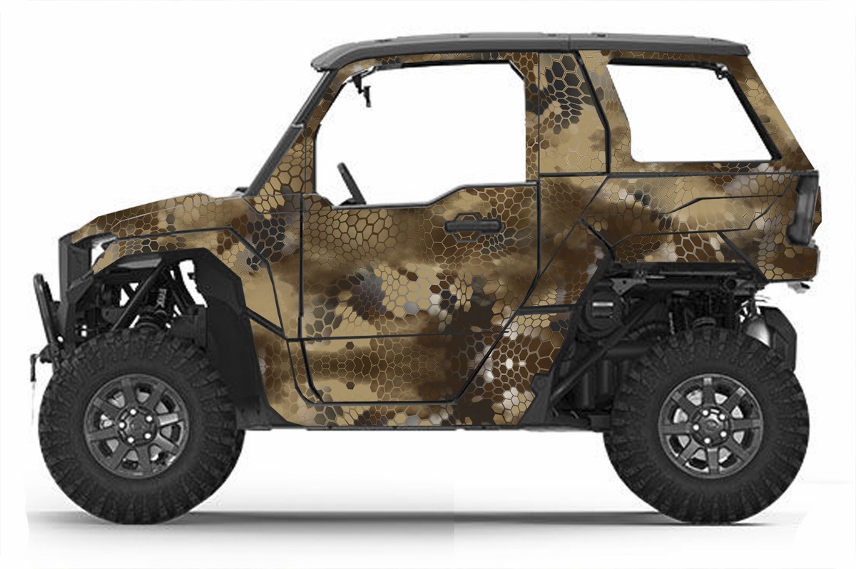 Custom 2 1000 graphics kit on a Polaris XPEDITION
