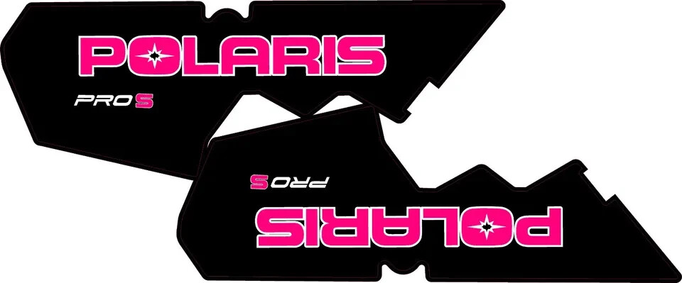 TUNNEL TUNNEL Pro s graphics kit on a Polaris AXYS