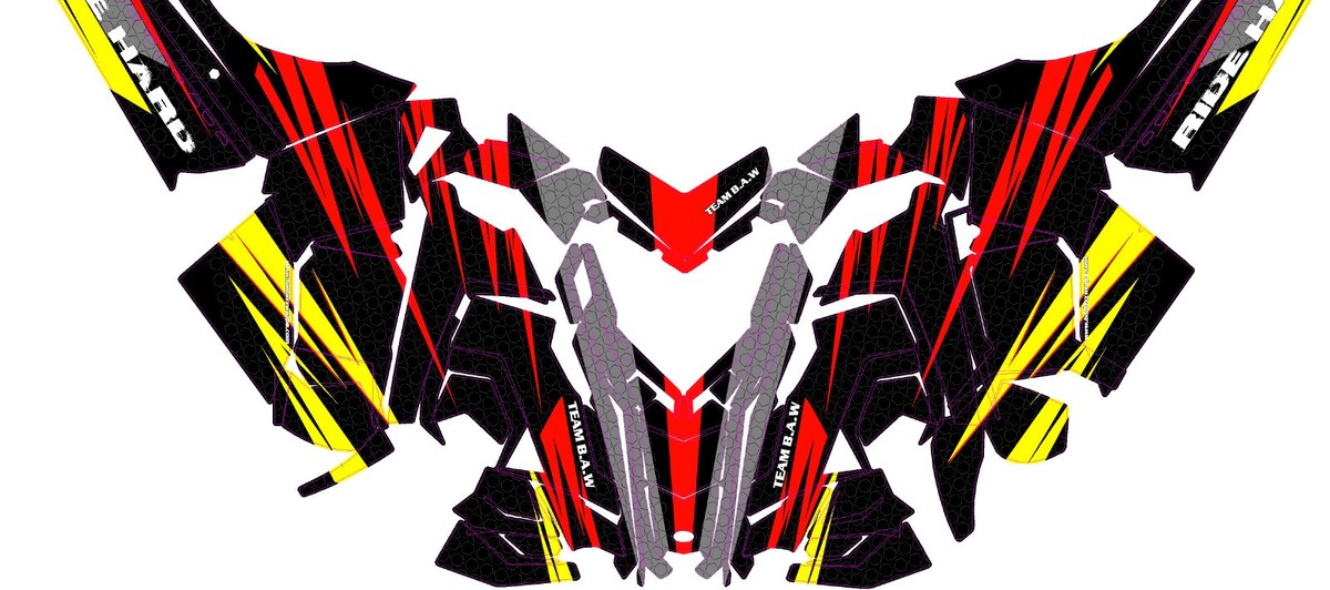Grapfix Pro graphics kit on a Polaris AXYS