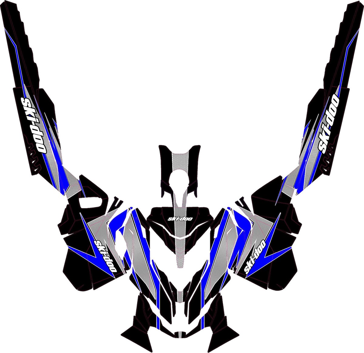 rev xm graphics kit on a Custom Tunnel Wraps