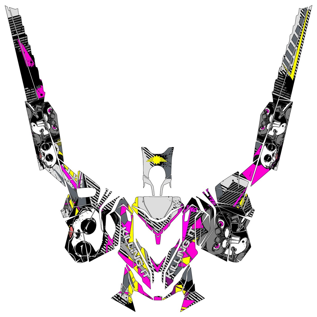 Killing it graphics kit on a Ski-Doo REV XM