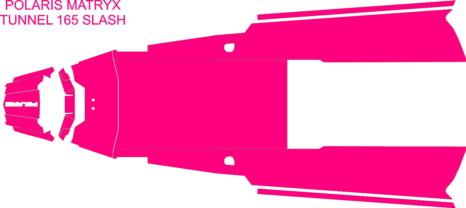 165 Tunnel digital template for Polaris Matryx