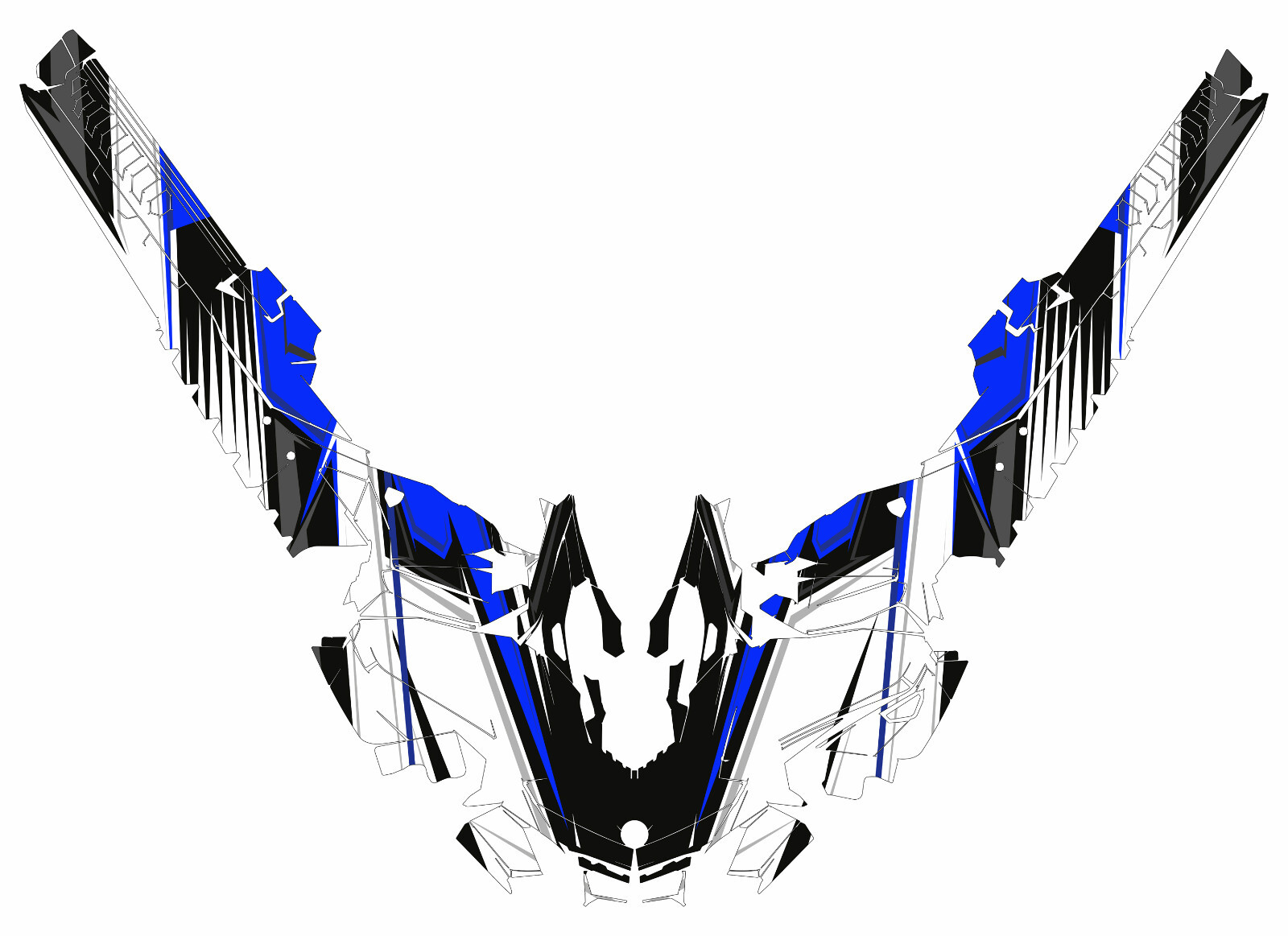Custom graphics kit on a Ski-Doo REV Gen 4