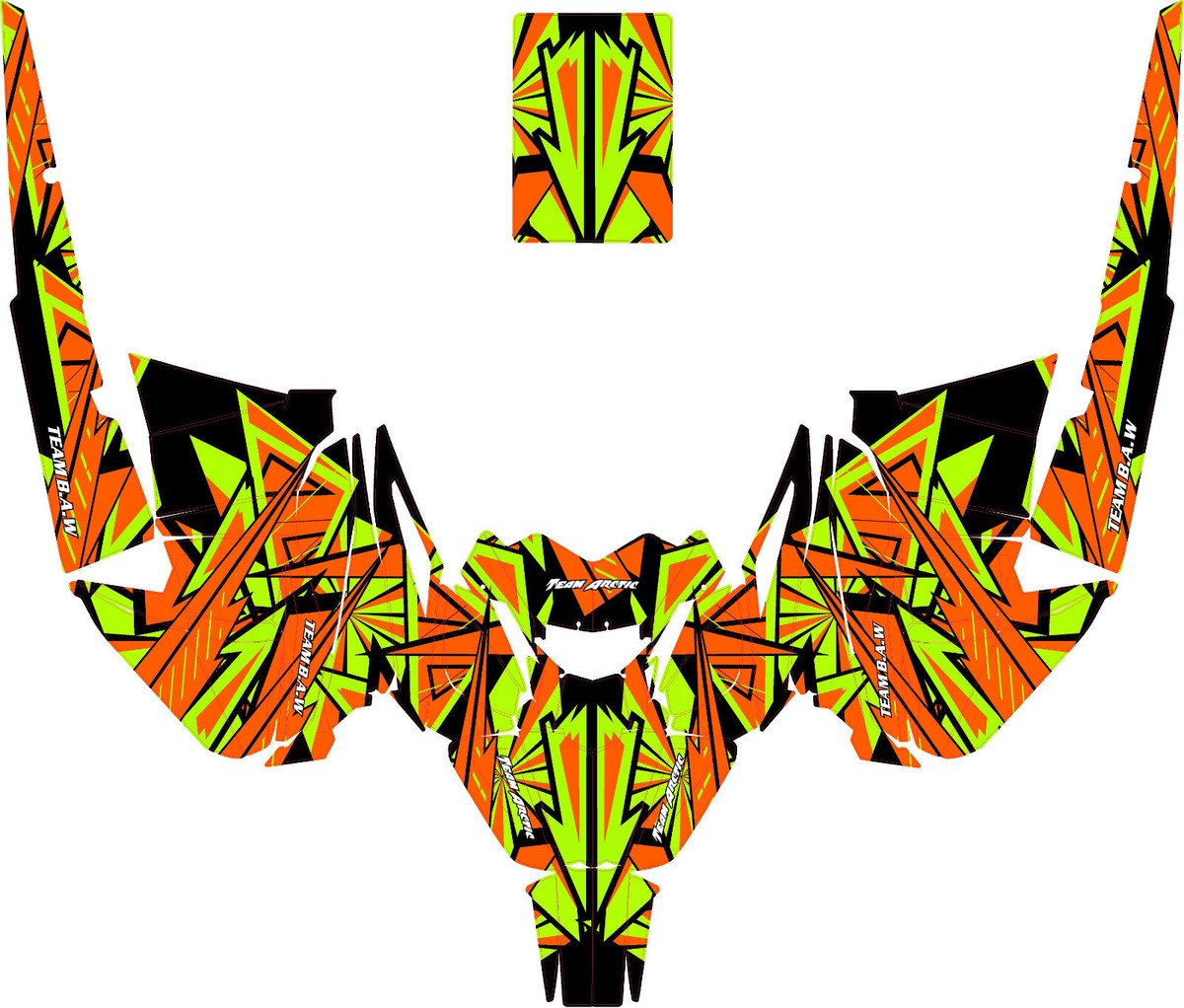 Thunder graphics kit on a Arctic Cat M8000 / M9000